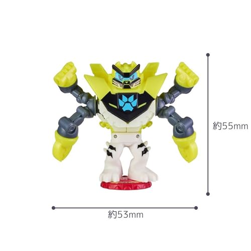 AKEDO [Official Japanese Product] Hassey Top-in White Paw/Battle Giants & Beast Pack