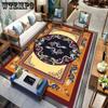 New Chinese Style Living Room Carpet Retro Anti Slip Sofa Coffee Table Carpet Resistant To Dirt and Easy To Maintain