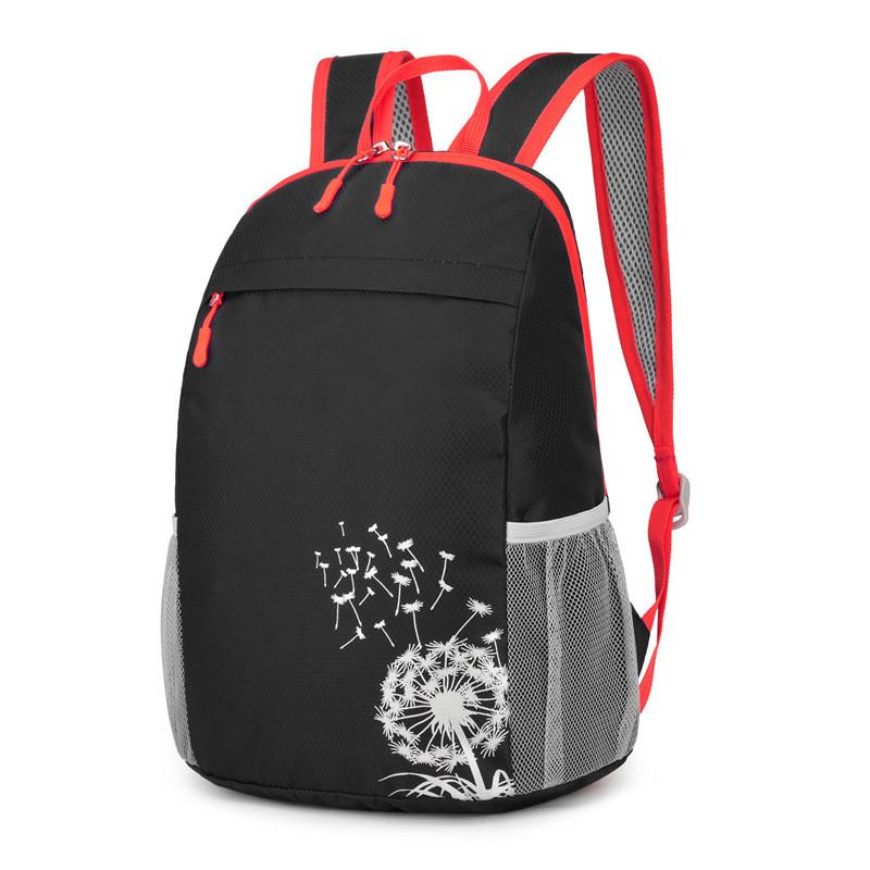 Foldable Dandelion Pattern Portable Childrens Schoolbag Backpack Travel Bag