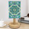Special Shaped Diamond Painting Lamp USB Charge Crystal Drawing Lighting Decorative Literary Flower Diamond Drawing Bedside Lamp