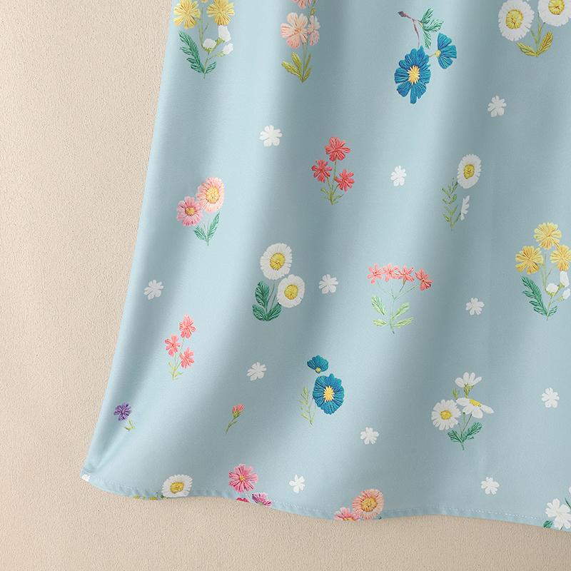 ZANZEA Damskie letnie spódnice z elastycznym pasem i luźnym kwiatowym nadrukiem