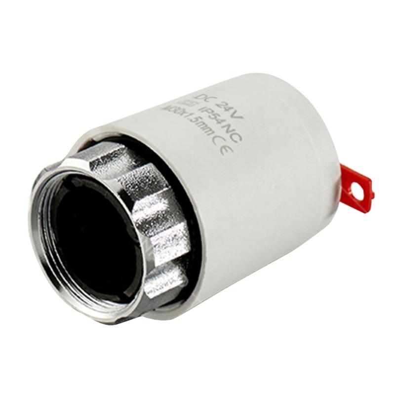 24V Normally Closed/Open Electric Thermal Actuator 30x1.5mm Thermostatic Radiator Valves for Underfloor Heating Enduring