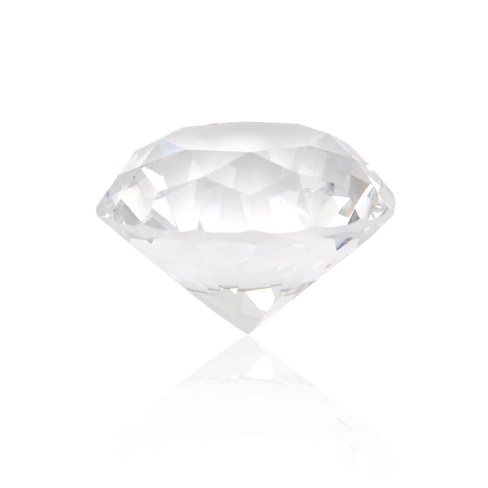 Glass Crystal Shape Paperweights Facet Jewel Wedding Decor Gift 30mm