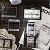 20 ks Retro samolepek s filmem z fotoaparátu PET Dekorativní Vintage samolepky na scrapbooking pro DIY