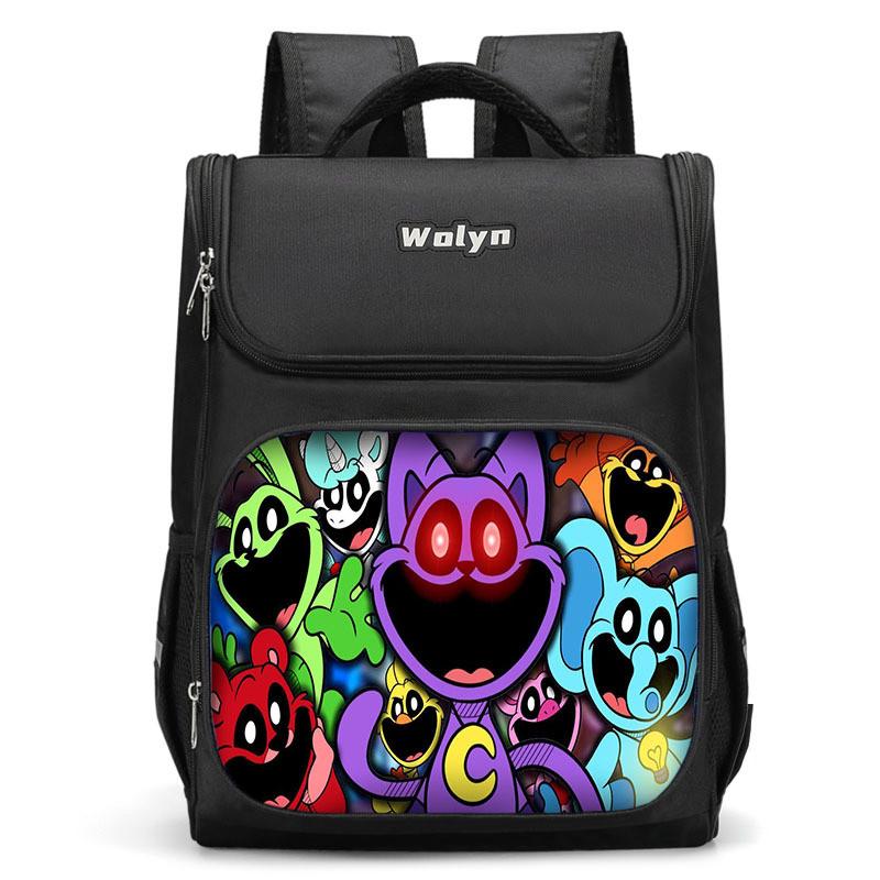 Stylish Catnap Poppy Playtime Backpack Unisex Oxford Cloth Daily Use