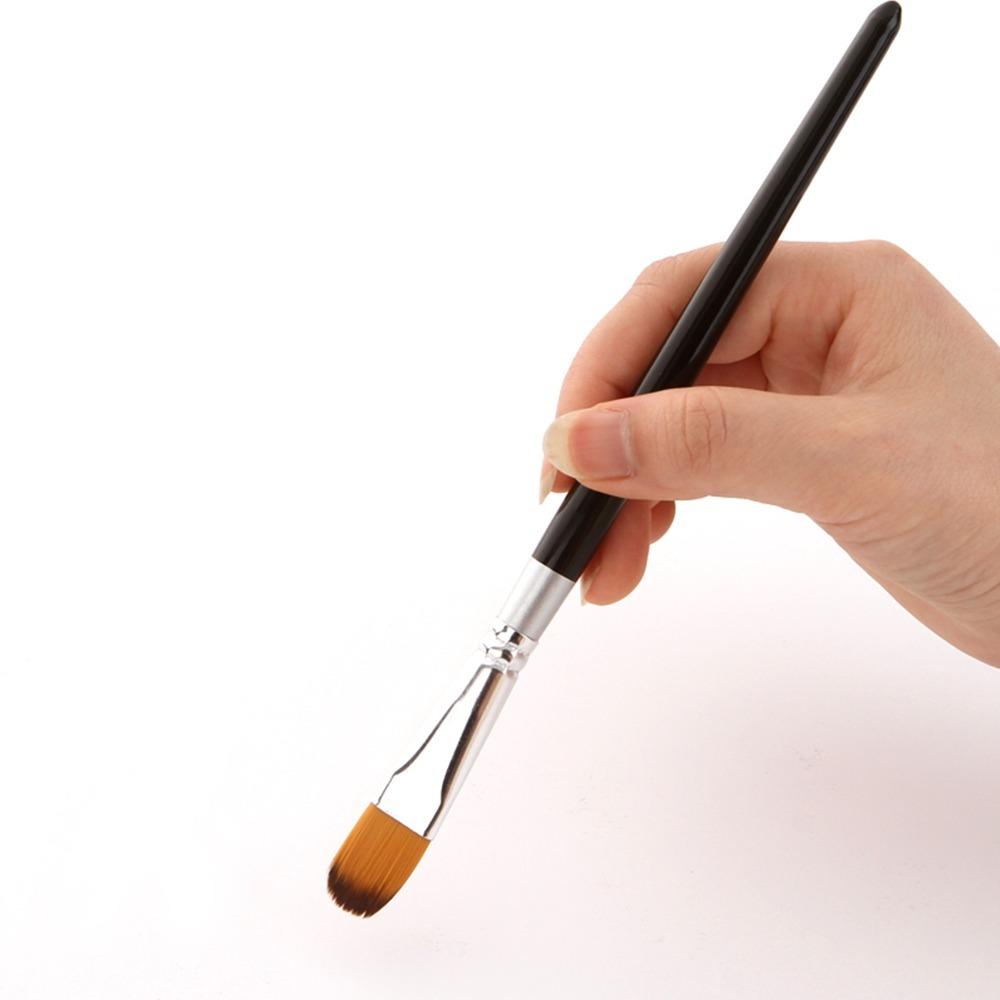 8Pcs Multipurpose Paintbrushes Flat Shape Paint Brushes Professional Paint Brushes Set Artists