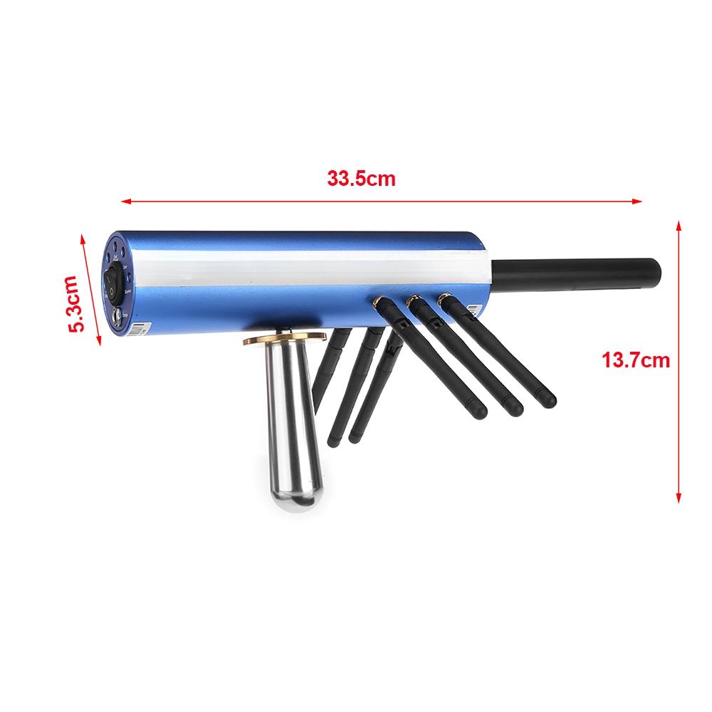 1600mAh 12V AKS Metal Detector Treasure Hunters Detecting Undergrounds Depth 100m Professional Scanner Search Finder Gold Detector