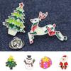 1PC Oil Drip Brooch Jeans Lapel Pin DIY Alloy Jewelry European and American Gift Cute Animal Decoration Accessories