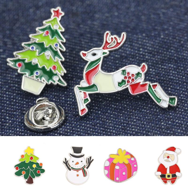 1PC Oil Drip Brooch Jeans Lapel Pin DIY Alloy Jewelry European and American Gift Cute Animal Decoration Accessories