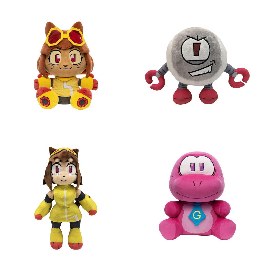Peluche Gobbles Cartoon Gameoverse con Imbottitura Soffice per Decorazione Stanza dei Giochi