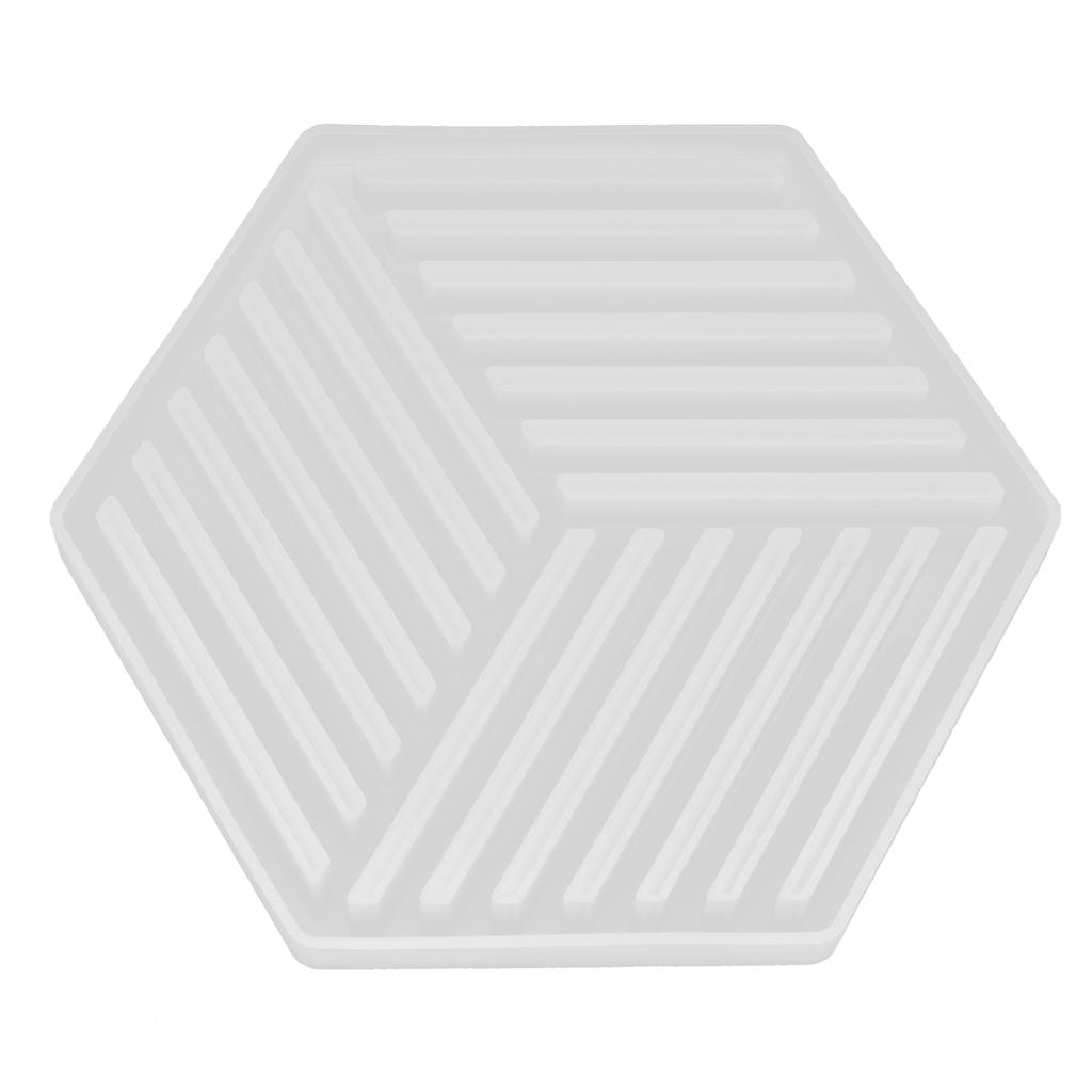 Silikonform DIY Flexibel Langlebig Weich Hohlstreifen Untersetzer Klebeform zum Herstellen von Geschenken