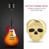6pcs Tuning Peg Tuning Key Button   Heads for Folk Electric Guitar (Golden)