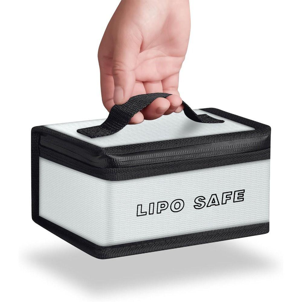 Waterproof Battery Fireproof Handbag Portable Lipo Protective Case RC Battery Storage