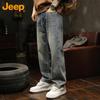 Men's Straight Loose Fit Casual Jeans
