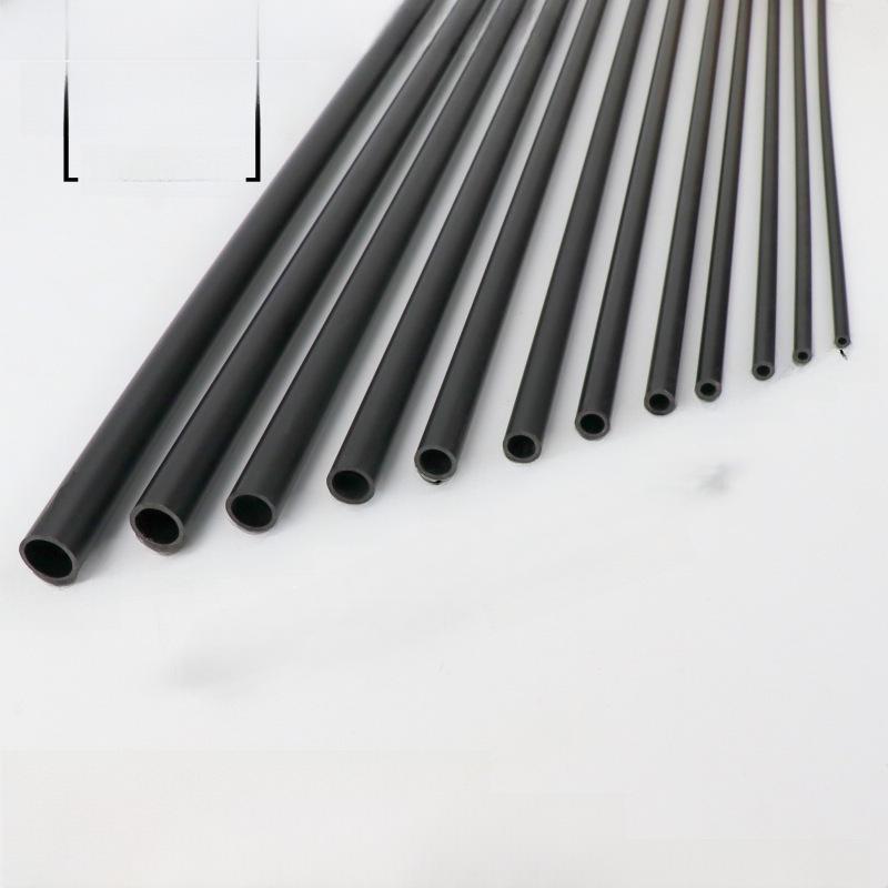 

ПВХ Малого Діаметру Чорна Жорстка Водопровідна Труба ID 4mm x OD 7mm - 1m