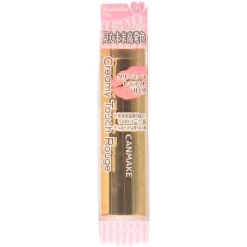 

Canmake Creamy Touch Rouge 01 Зефирно-розовый 3,8 г Розовый