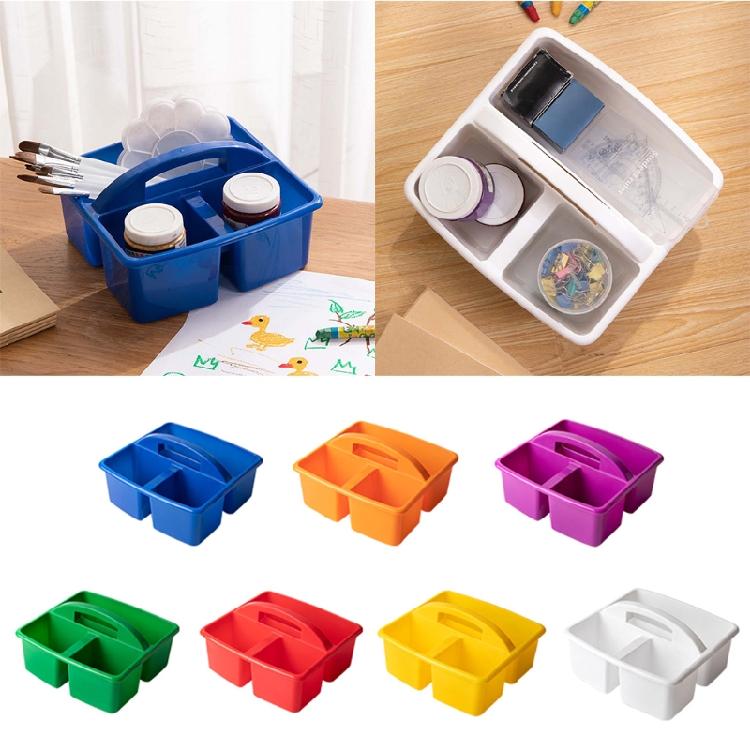 Home School Office Painting Brush Basket Multiuse Kid Arts Crafts Holder Caddies