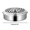 Mosquito Coil Tray Portable Holder Insect Repellent Rack With Cover Home Outdoor