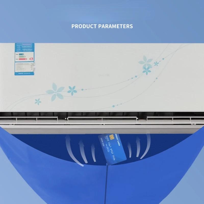 100 cm Thened Cleaner Air Coditioning Reinigungsabdeckung Tasche PVC mit Wasserleitung Home 1-1,5P Split Hanging Air Conditioner Toolsick