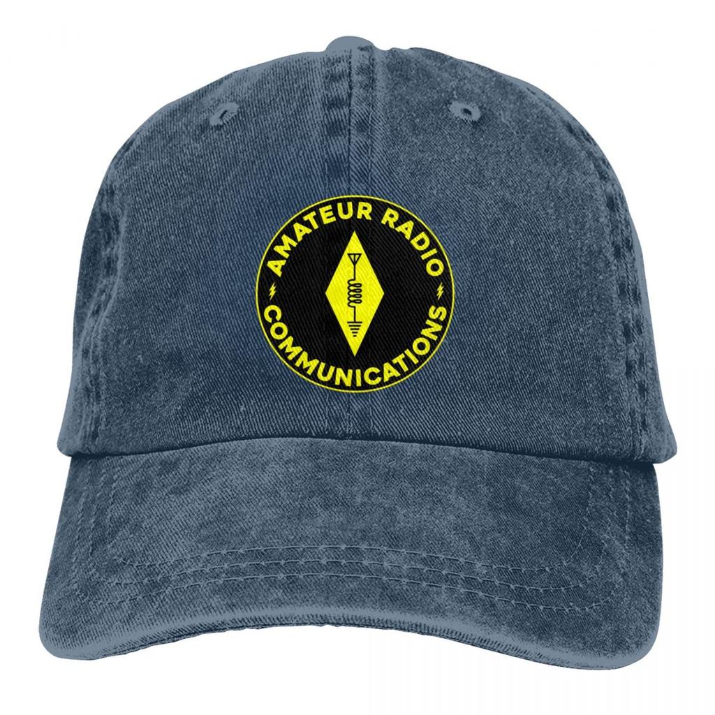 Amateur Radio Kommunikation Operaotr Zubehör Unisex Frauen Baseball Cap Distressed Cotton Caps Hut Vintage