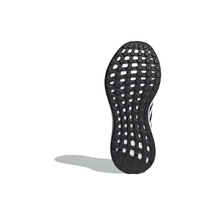 Adidas Rapida Lux S&L J Comfortable Round Toe Slip Resistant Low top Kids' Running Shoes Black White Teenagers FV2760