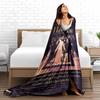 Dancing Night Movie Poster Blanket for All Seasons Blanket Lunch Break Throw Gift