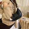 IELGY 2026 Spring Summer New Style Ladies Underarm Female Bag Niche Design Bag Female Solid Color Shoulder Bag Female Dumpling Bag