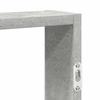 Wall Shelf Concrete Grey 43 X 9 X 60 Cm Engineered Wood
