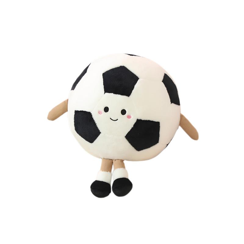 Fun Simulated Football Doll Plush Toy Cute Ball Doll Children's Pillow To Give Boyfriend Gift Dolls