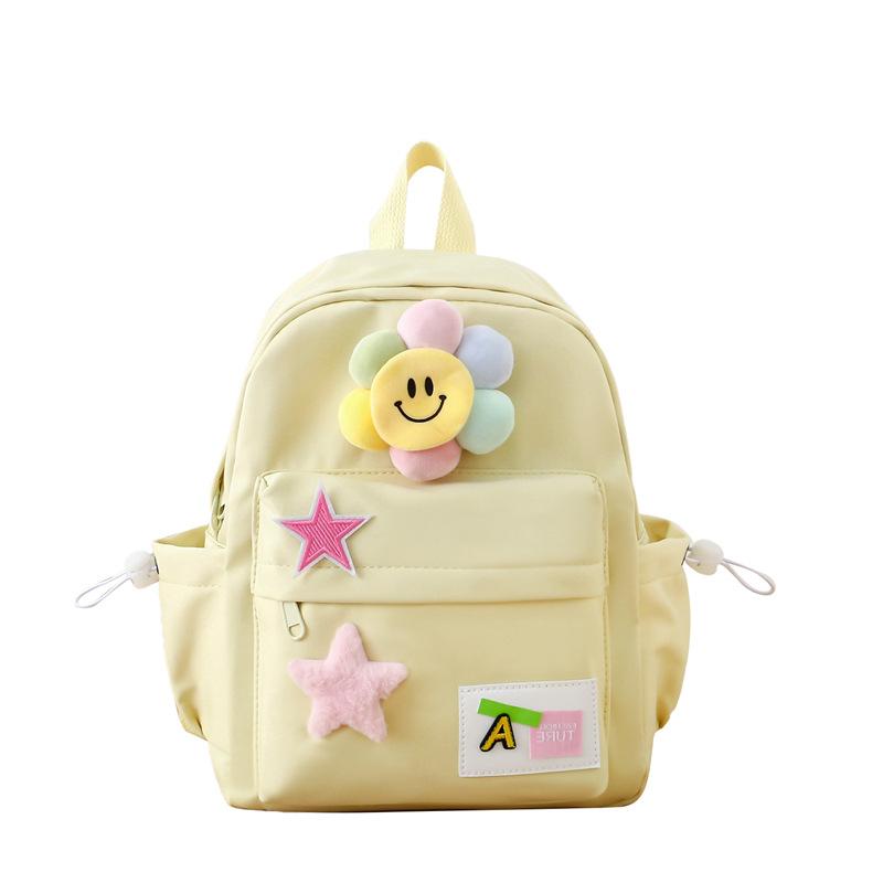 Children's school bag niche small fresh kindergarten backpack girl primary school student travel light backpack