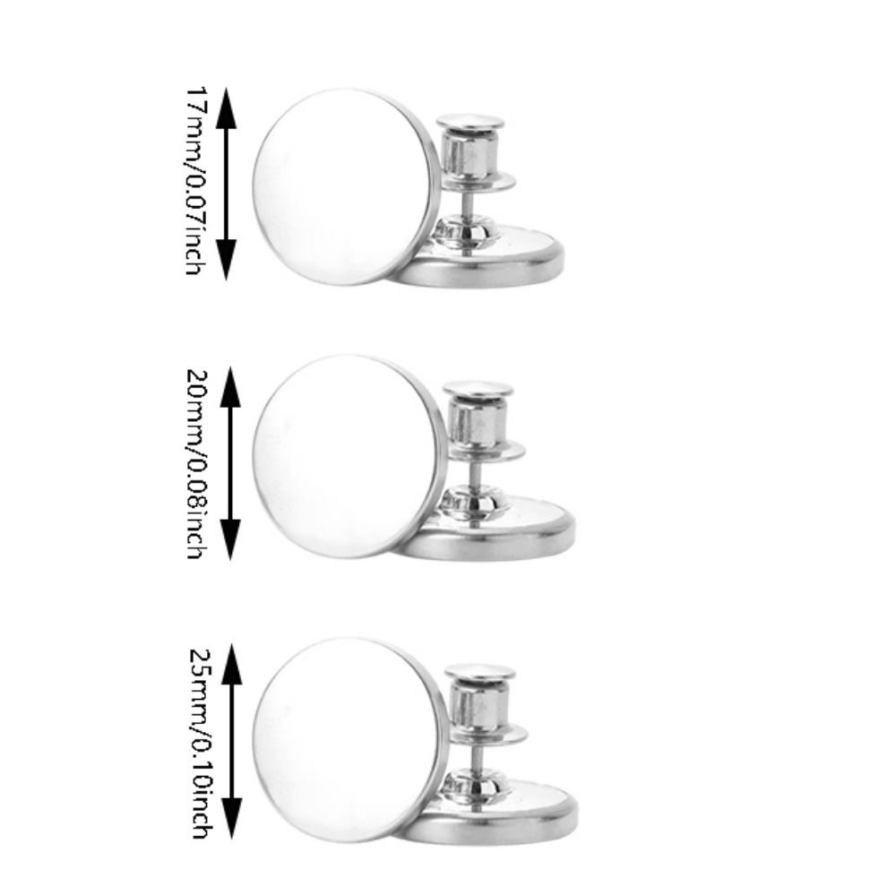 10Pairs Detachable Magnetic Button Clips Strong Magnetic Magnetic Buckle Tie-backs  Window Screen