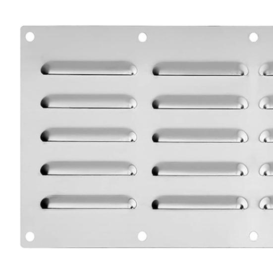 1/2Pcs Ventilation Panels Rustproof Corrosion Resistant Easy Assembly Durable Design Stainless Steel Vent