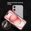 For iPhone 16 Case Cloth Texture Anti-Scratch Protective PC Phone Cover