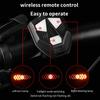 Rechargeable Bike Rear Light with Turning Signal for Cycling 5 Lighting Modes