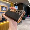 For Z Fold7/ 6 /5/4/3 Sports PC Phone Case with Lizard Pattern Hinge Shockproof Design