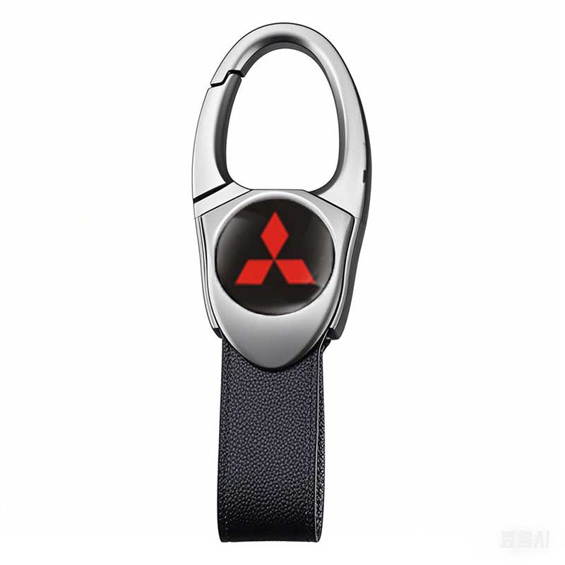 

Metal Car Keychain Key Chain Ring Holder for Mitsubishi ASX Lancer10 Cordia Pajero Galant L300 Outlander Eclipse Delica Styling срібний