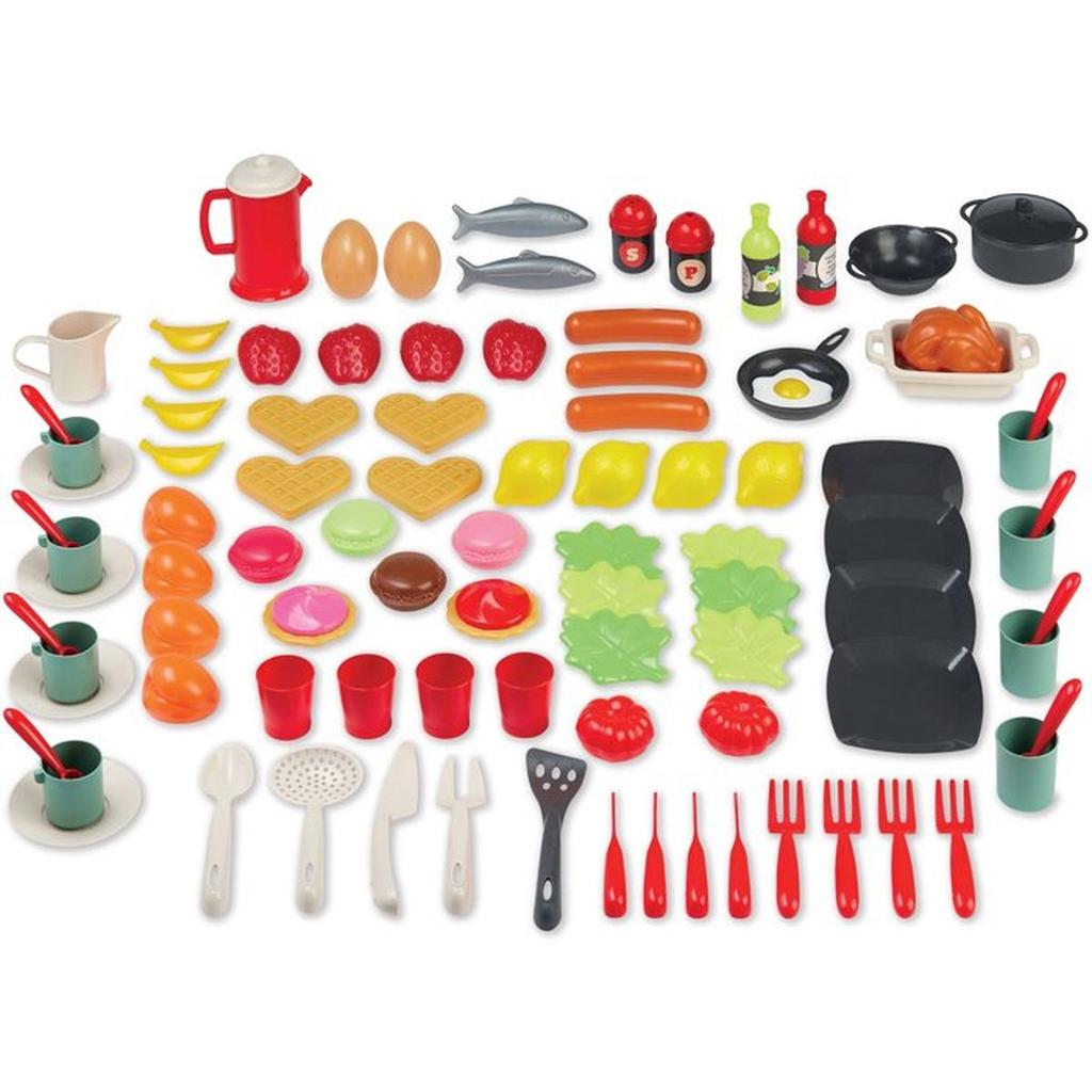 Boite dinette 100 pieces - ECOIFFIER - Collection 100% Chef - Des 18 mois