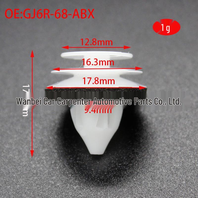 

GJ6R68ABX: Compatible Clips for Mazda 356RX-8 Door Panel & Fender Flare Car Craftsman Auto Parts