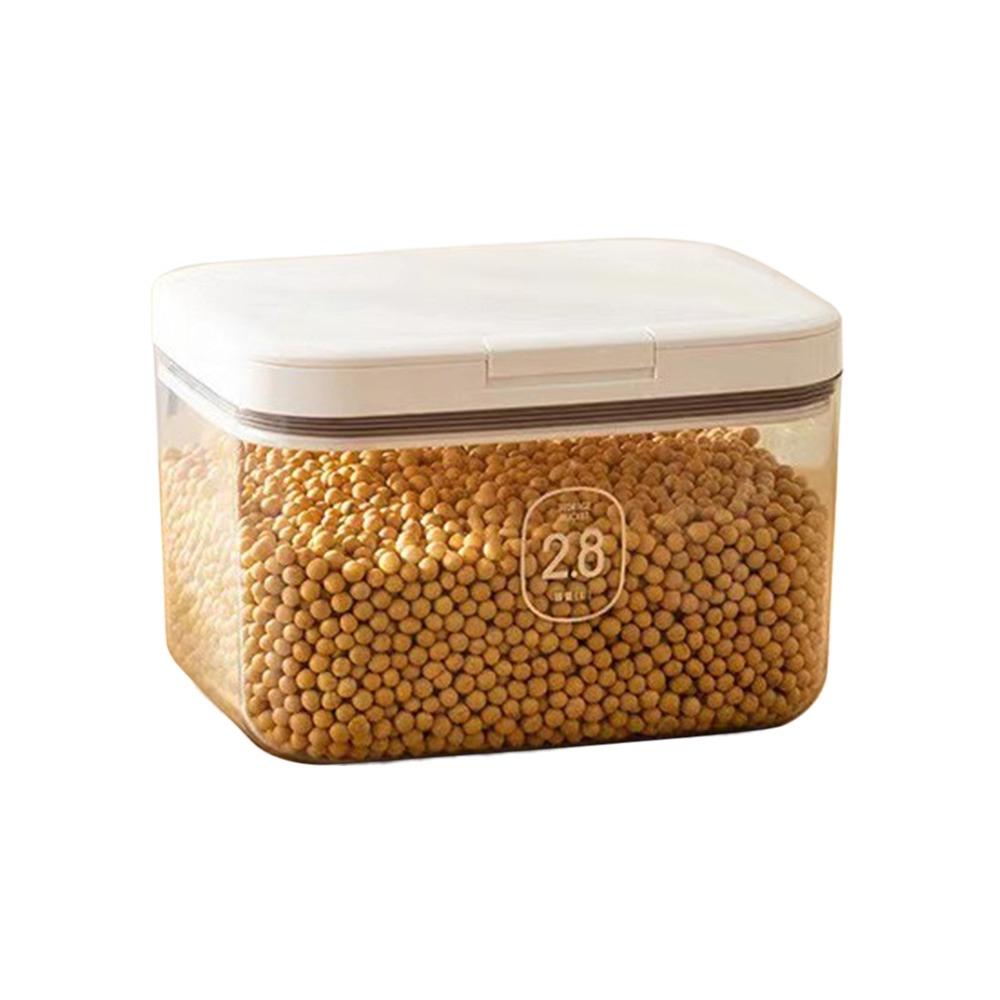 High Quality Vacuum Storage Tank Transparent Large Capacity Sealed Jars Moisture-proof Stackable Sealed Tank Household