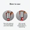 1pc Stainless Steel Automatic Beer Bottle Opener, Fingerprint-Free Pressure-Activated Bottle Cap Opener, Bottle Opener