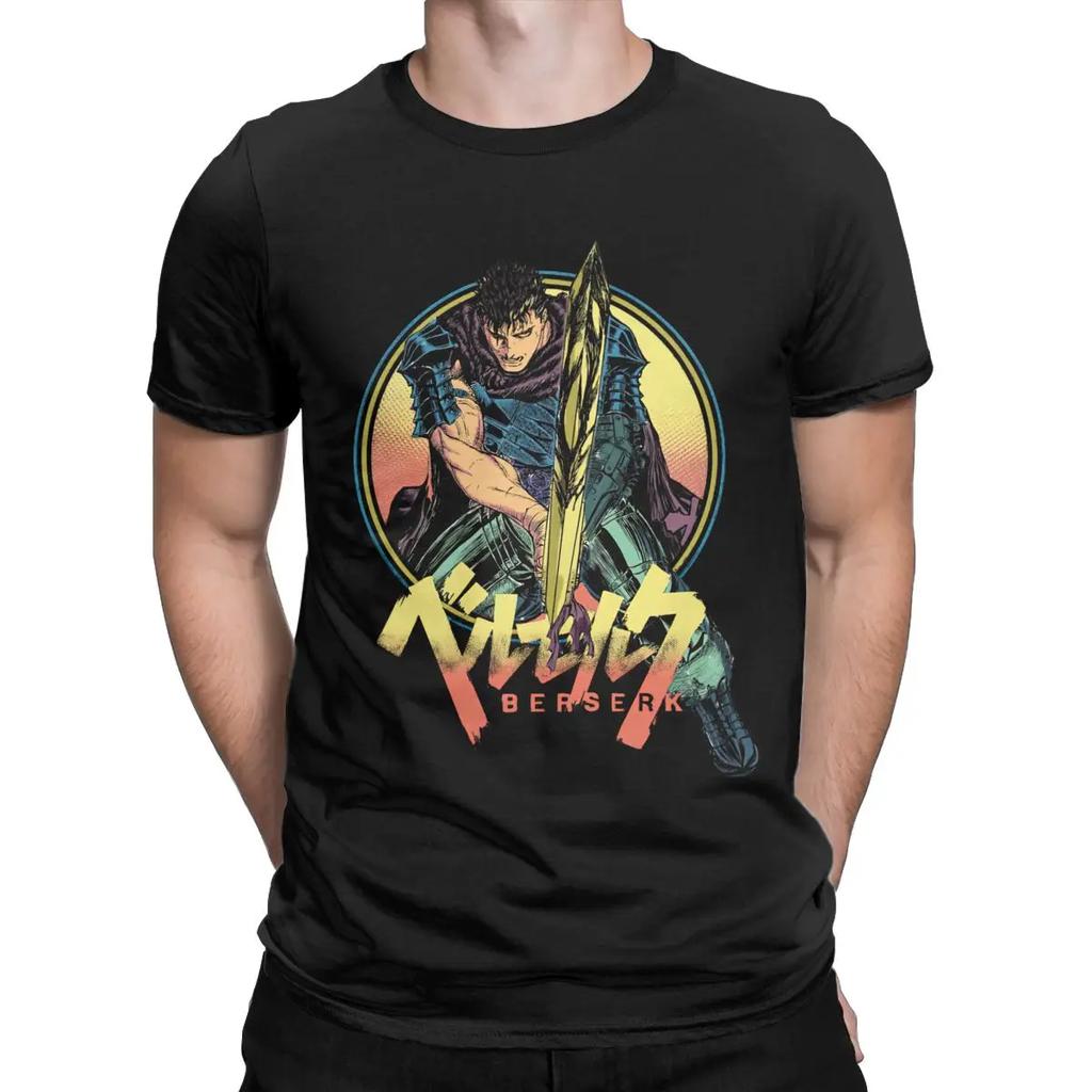 POMEL T-Shirt for Men Vintage Pure Cotton Tees Crew Neck Short Sleeve T Shirts Gift Idea Clothing