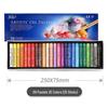 Ally MOPS-50 Medium Thick Oil Pastels: 48 Colors & 25 Children’s Graffiti Crayons
