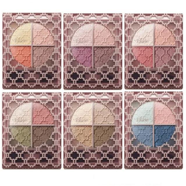 Kose Visee Без отдушек Riche Глянцевые насыщенные тени для век RD-6