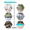 A25F-Rubber Broom With Squeegee And Adjustable Long Handle Pet Hair And Fur Remover Floor Brush For Hardwood Tile And Window