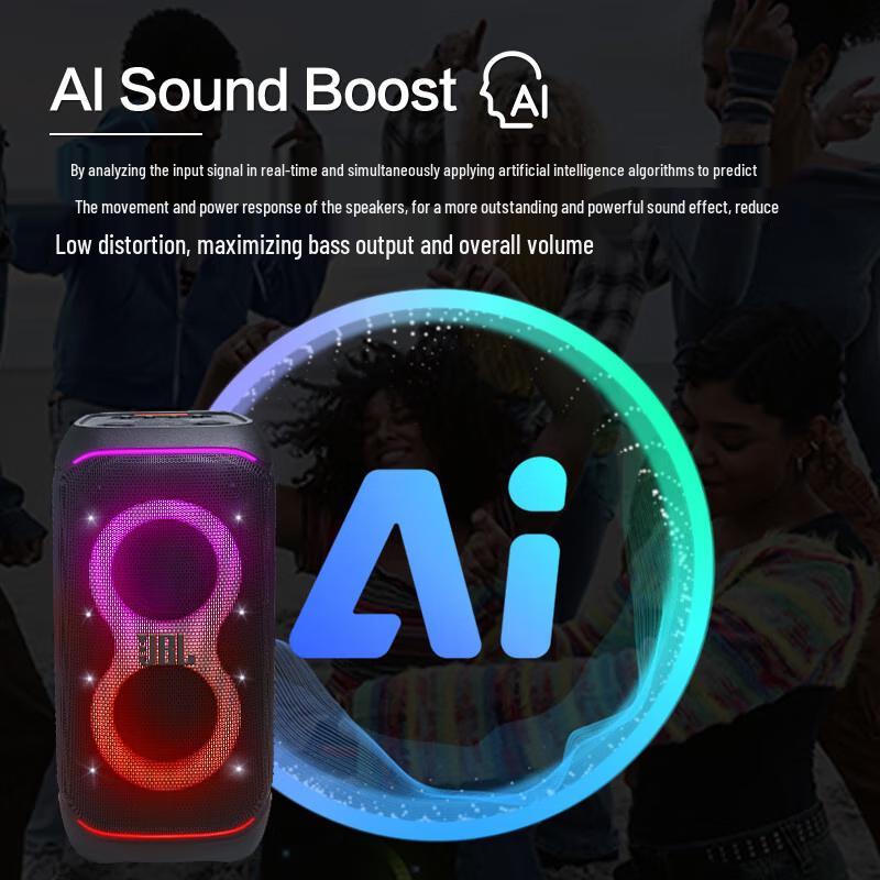 JBL PARTYBOX 320 Portable Bluetooth Speaker with Wireless Microphone Set