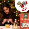 Häkel-Weihnachtsset DIY Strickset Feiertagsdeko Puppen-Strickset für Erwachsene Jugendliche DIY-Enthusiasten Anfänger Handwerksliebhaber