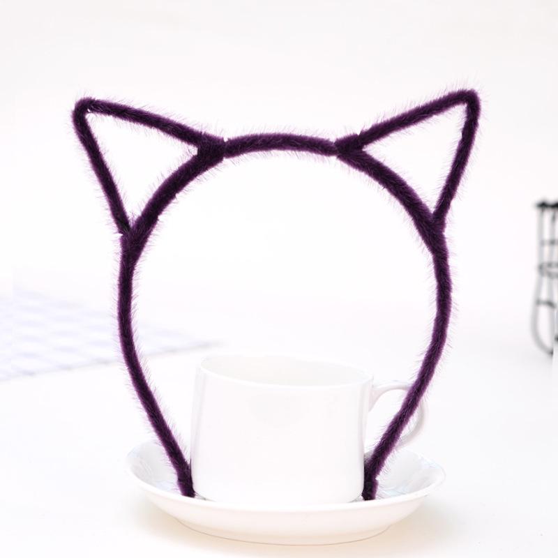 Women's Cat Ear Headband 2025: Versatile Autumn-Winter Hair Accessory for Outings & Face Washing