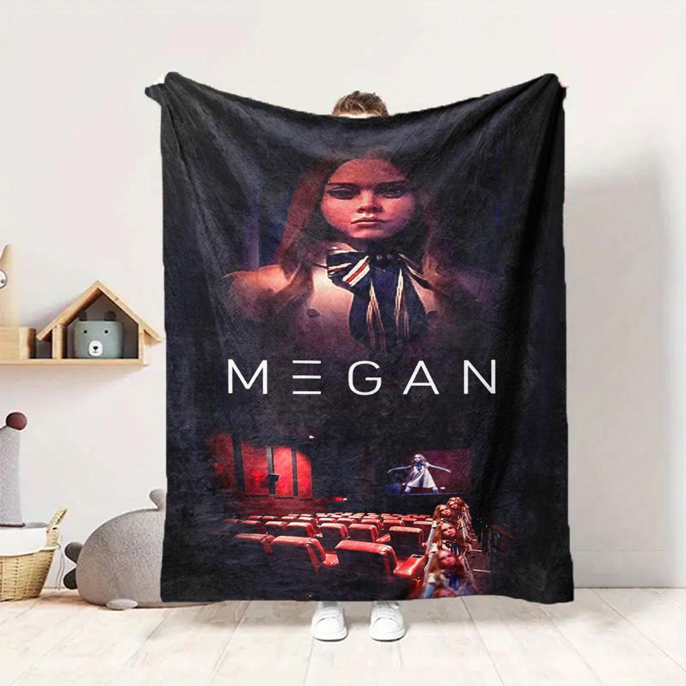 Koc flanelowy Megan Show Koc narzutowy Miękki Ciepły Sofa Łóżko Kemping Samochód Wystrój domu Unikalny Prezent Świąteczny C930240
