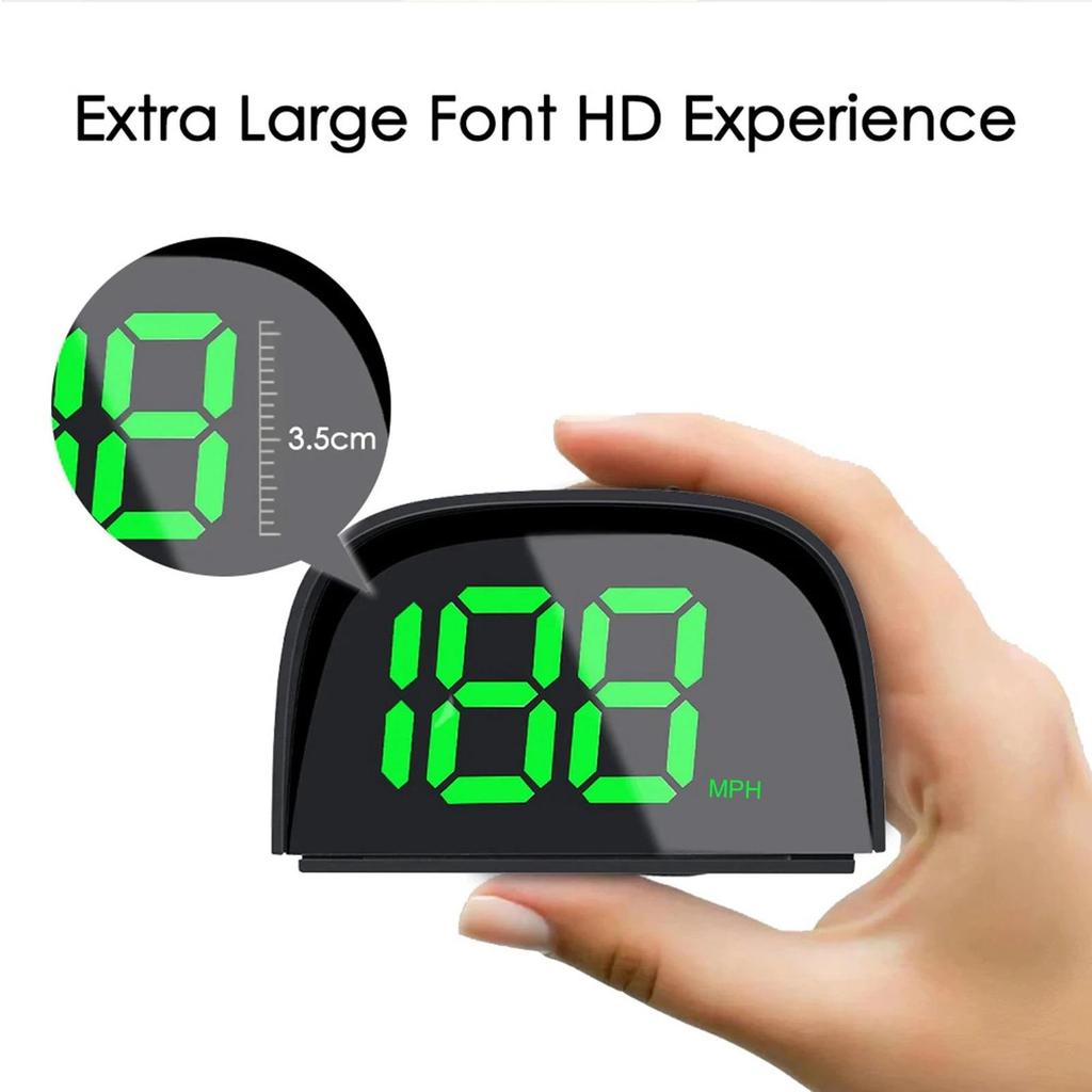 Car HUD Head Up Display Digital Speedometer GPS Satellite