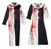 Anime Scary Terrifier 3 Cosplay Costume Bloody Halloween Clown Terrifier Dress Or Jumpsuit For Adult Men Women Party Clothing